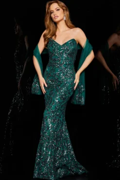 Jovani Style #05054 -Anna Dress Sales 05054 hunter 17.2000 scaled