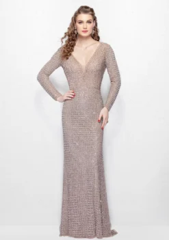 Primavera Couture Style #1961 -Anna Dress Sales 1961 blush1.2000 scaled