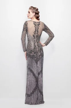 Primavera Couture Style #1975 -Anna Dress Sales 1975 pewter3.2000 scaled