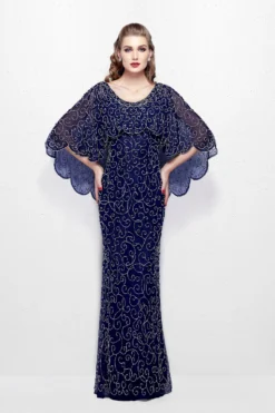 Primavera Couture Style #1986 -Anna Dress Sales 1986 midnight1.2000 scaled