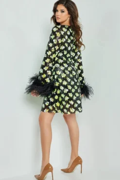 Jovani Style #220760 -Anna Dress Sales 220760 blackmulti 14.2000 scaled