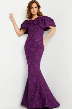 Jovani Style #23847 -Anna Dress Sales 23847 plum 9.2000 scaled