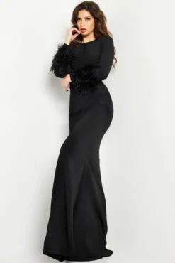 Jovani Style #25898 -Anna Dress Sales 25898 black 37.2000 scaled
