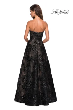 La Femme Style #27164 -Anna Dress Sales 27164 blacknude b2.2000 scaled