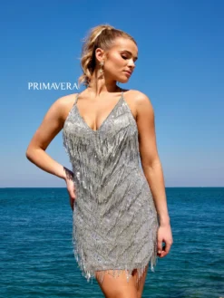 Primavera Couture Style #4019 -Anna Dress Sales 4019 platinum 1.2000 scaled