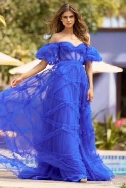 Sherri Hill Style #55558 -Anna Dress Sales 55558 bright royal 52585.2000 scaled