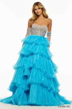 Sherri Hill Style #55648 -Anna Dress Sales 55648 blue 53060.2000 scaled