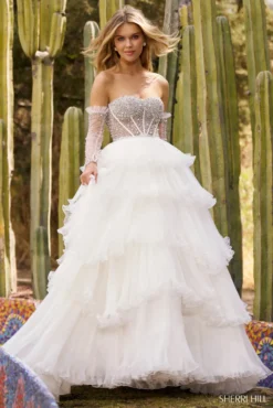 Sherri Hill Style #55648 -Anna Dress Sales 55648 ivory 52111.2000 scaled