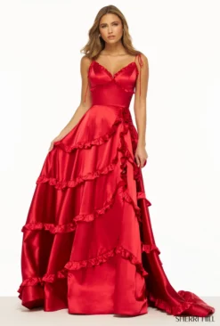 Sherri Hill Style #56353 -Anna Dress Sales 56353 red 54119.2000 scaled