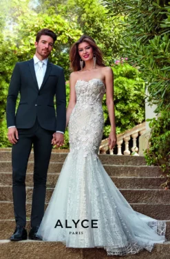 Alyce Paris Style #60742 5 Alyce Paris Style #60742 -Anna Dress Sales 60742 diamondwhite sand 3.2000